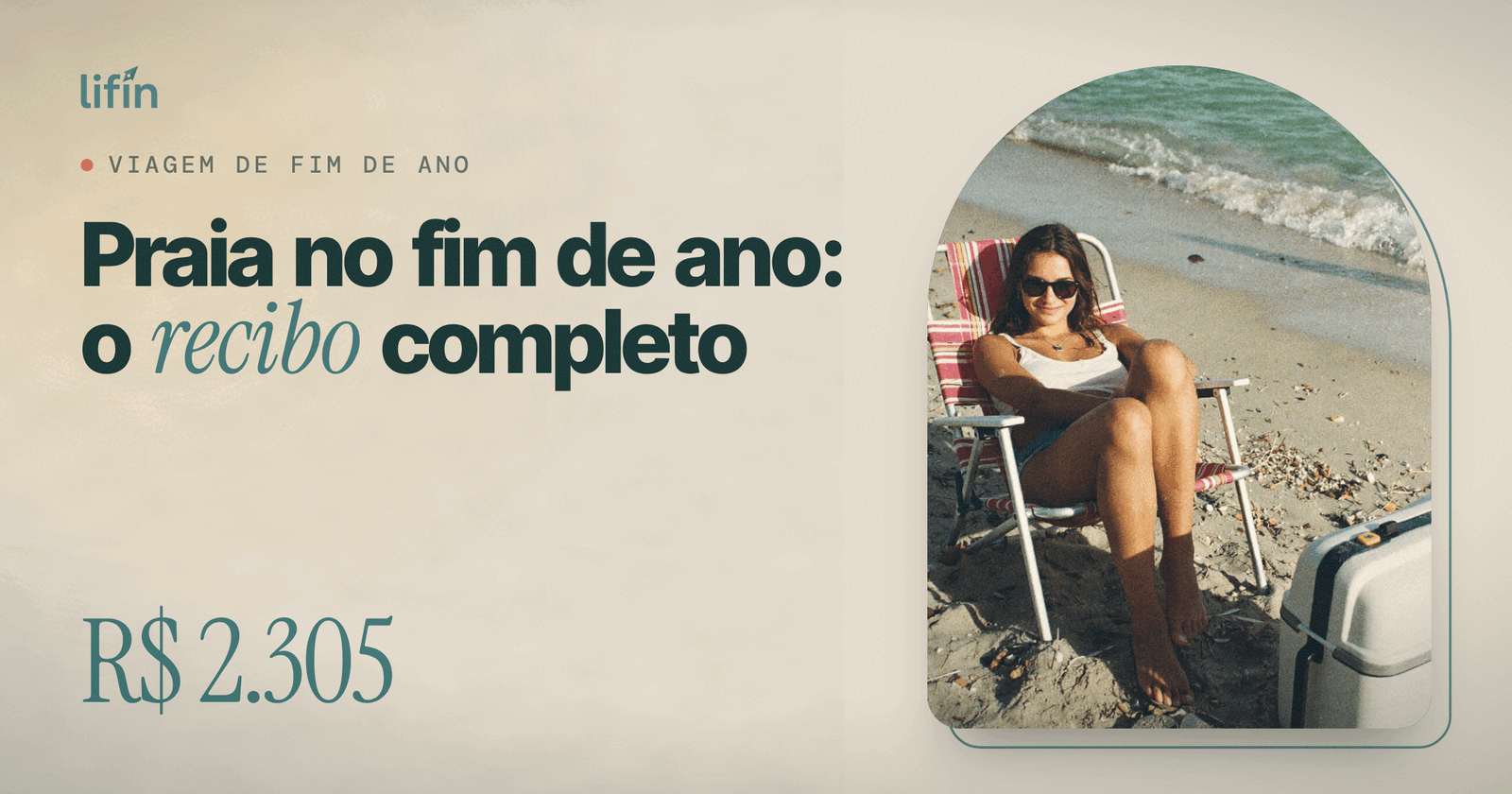 Quanto custa uma viagem para a praia no fim de ano: o recibo de 5 dias para 2 pessoas em 2026